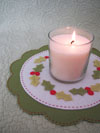 Christmas Candlelight - Single Card